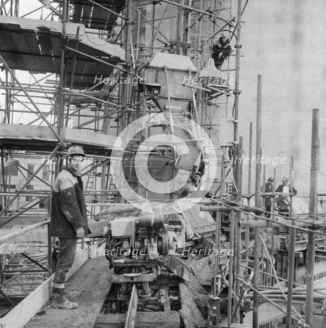 Allscott Sugar Beet Factory, Allscott, Wrockwardine, Telford and Wrekin, 12/07/1961. Creator: John Laing plc.