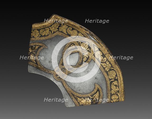 Pommel Plate of a Saddle ..., c. 1571. Creator: Anton Peffenhauser (German, 1525-1603).