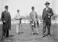 Horse Shows - 2 Unidentified; P.G. Gerry; Judge W.H. Moore, 1911. Creator: Harris & Ewing.