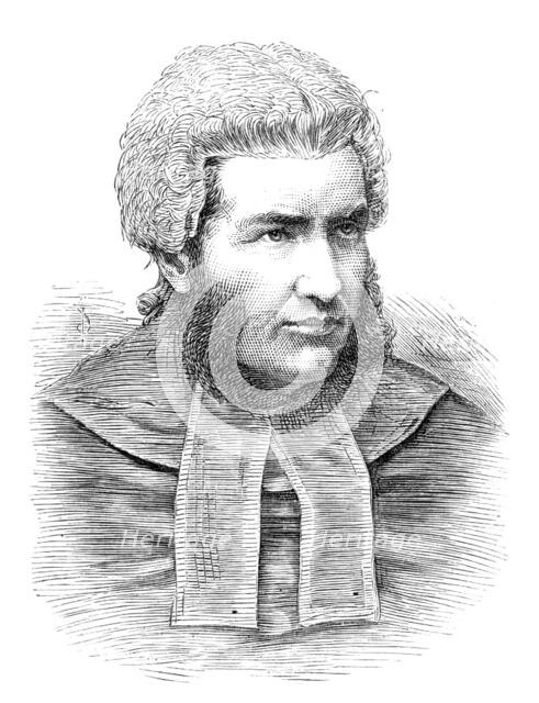 Lord Justice Lindley, the new Judge of Appeal, 1881. Creator: Unknown.