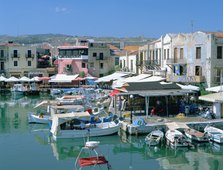 Old Harbour, Rethymnon, Crete, Greece.