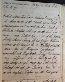 Letter from Hester Pitt, 1770. Creator: Hester Stanhope.