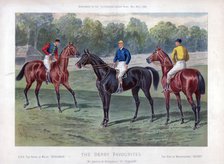 'The Derby Favourites', 30 May 1896. Artist: John Sturgess