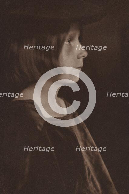 Florentine Boy, 1899. Creator: Gertrude Kasebier.