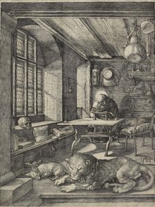 St Jerome in his study, 1514. Artist: Albrecht Durer.