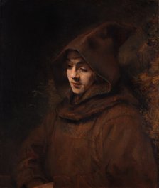 Titus as a monk, 1660. Artist: Rembrandt van Rhijn (1606-1669)