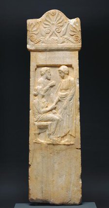 Grave Stele of Thrasynos, about 375 BC. Creator: Unknown.