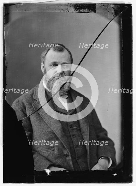 Baird, Prof. Spencer, Head of Smithsonian Institute (1st Commissioner), between 1870 and 1880. Creator: Unknown.