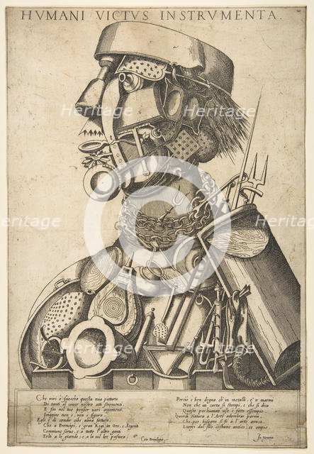The Instruments of Human Sustenance (Humani Victus Instrumenta): Cooking, after 1569. Creator: Giovanni da Monte Cremasco.