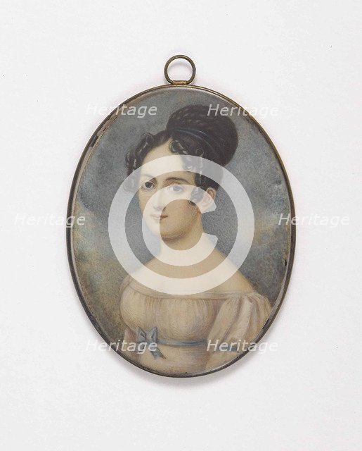 Portrait of Clara Wieck-Schumann (1819-1896), c. 1830.