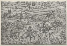 The Arrest of Jerome Baumgaertner, Doctor of Nurnberg. Creator: Mathis Zündt (German, c. 1498-1572).