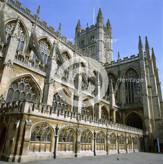 Bath Abbey, Bath, Somerset, c2000s(?). Artist: Unknown.