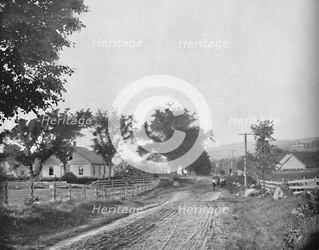 'On the Road to Echo Lake, White Mountains, New Hampshire', c1897. Creator: Unknown.