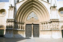 Entrance of Tarragona Cathedral, Catalonia, Spain, 2007. Artist: Samuel Magal