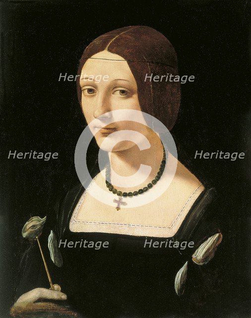 Portrait of a Lady as Saint Lucy. Artist: Boltraffio, Giovanni Antonio (1467-1516)