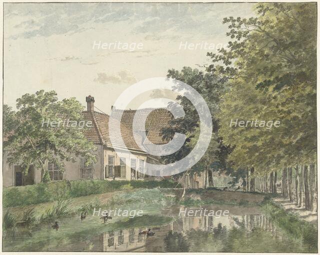 View of the Watergoor country estate near Nijkerk, 1782. Creator: Wybrand Hendriks.