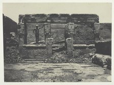 Grand Temple de Dendérah (Teutyres), Haute-Egypte, 1849/51, printed 1852. Creator: Maxime du Camp.