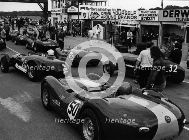 Lister Jaguar, Brands Hatch 1980. Creator: Unknown.