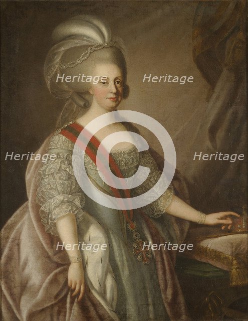Queen Maria I of Portugal (1734-1816), 1783.