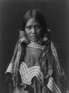 Jicarilla girl, 1904, c1905. Creator: Edward Sheriff Curtis.