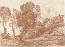 Souvenir of Italy (Souvenir d'Italie), 1871. Creator: Jean-Baptiste-Camille Corot.