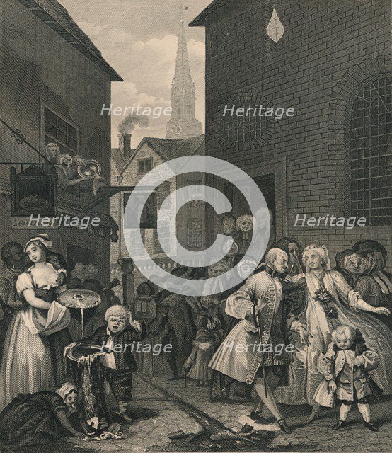 'Times of the Day - Noon', 1870. Artist: WH Worthington.