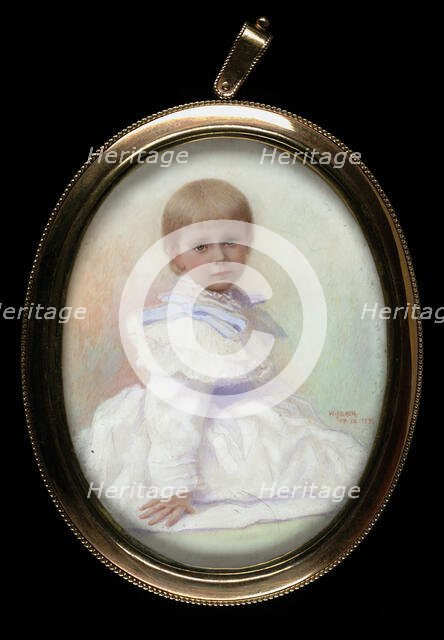 Elizabeth Kendall, 1895-1897. Creator: William Jacob Baer.