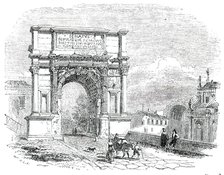 Arch of Titus - Rome, 1850. Creator: Unknown.