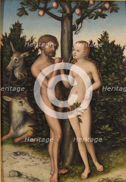 Adam und Eva (The Fall), 1532.