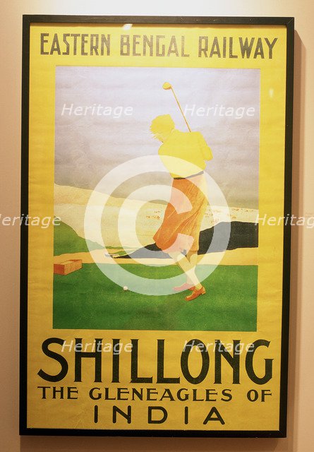 Railway poster, India, c1920. Artist: Unknown