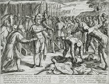 German Envoys Visit Civilis, Publshed 1612. Creator: Antonio Tempesta.