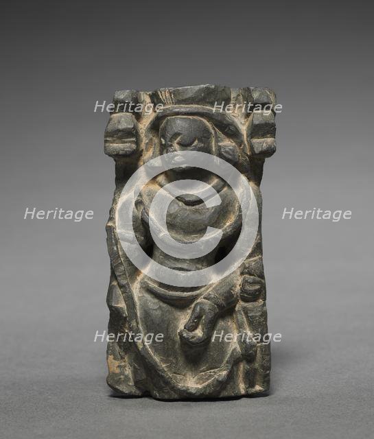 Male Figure, Possibly Indra, 300s-400s. Creator: Unknown.