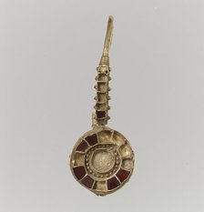 Earring, Langobardic or Byzantine (?), 6th-7th century. Creator: Unknown.