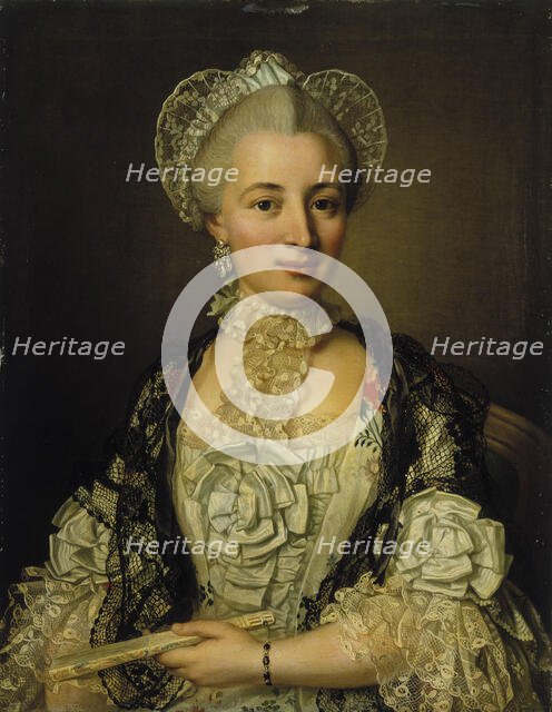 Portrait of a Lady, c1765-1775. Creator: Ulrika Fredrika Pasch.