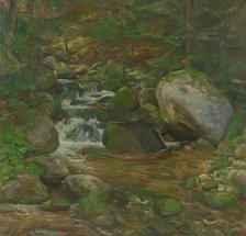 Demänovka Creek, 1953. Creator: Bedrich Hoffstädter.