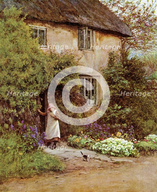 'The Cottage Door', 1899. Artist: Unknown