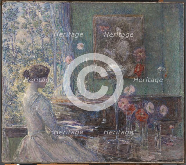 Improvisation, 1899. Creator: Frederick Childe Hassam.