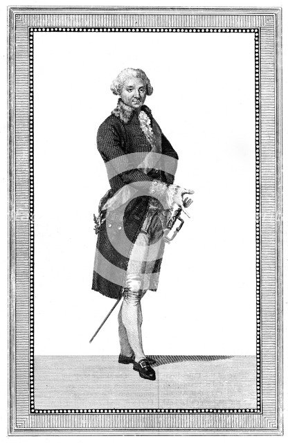 Stanislaw August Poniatowski, King of Poland.Artist: C Warren