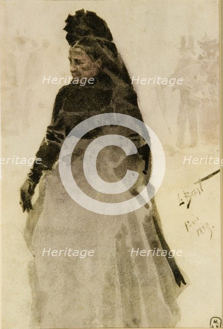 Old Parisian woman, 1893.