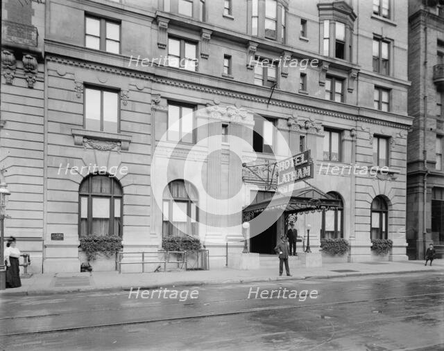 Hotel Latham, New York, N.Y., between 1905 and 1915. Creator: Unknown.