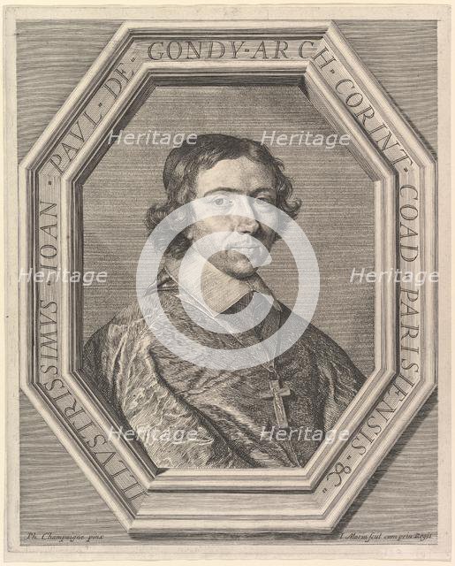 Jean-Francois-Paul de Gondy, coadjuteur de l'archeveque de Paris, futur cardinal de Retz. Creator: Jean Morin.