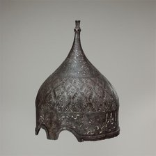 Turban Helmet, Turkish, possibly Istanbul, in the style of Turkman armour, late 15th century. Creator: Unknown.
