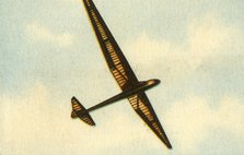 The 'Lippisch Wien' glider, 1929, (1932). Creator: Unknown.