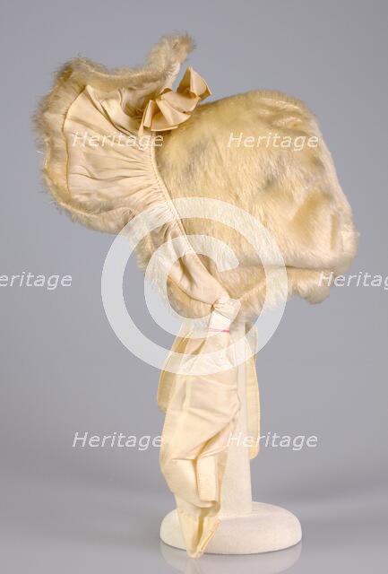 Bonnet, American, ca. 1895. Creator: Unknown.