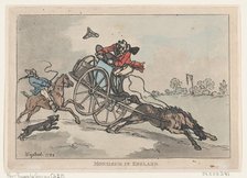 Monsieur in England, 1788., 1788. Creator: Thomas Rowlandson.