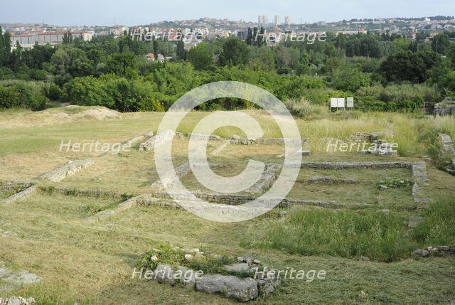 Ruins of the Episcopal Centre, ancient city of Salona, Solin, Croatia, 2018. Creator: Unknown.
