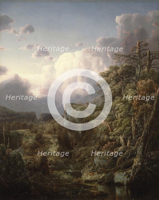 Mountain Landscape, 1854. Creator: William Louis Sonntag.