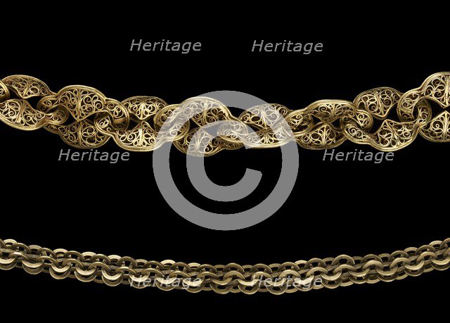 Decoration chain, c1675-1690 Artist: Unknown.