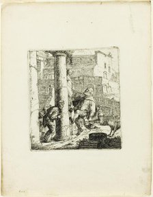 The Blind Beggar Tricked by Lazarillo, n.d. Creator: Thomas Wyck.