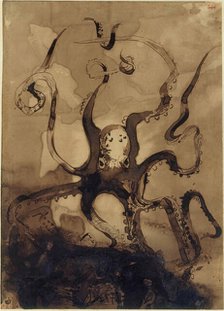 Octopus, 1864-1865. Creator: Hugo, Victor (1802-1885).